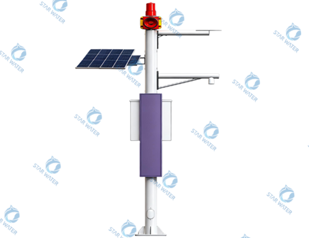 一体声光预警广播站