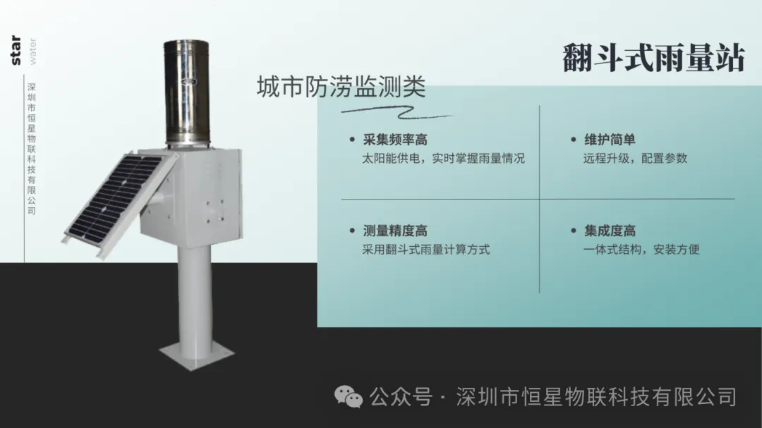 恒星物联城市内涝监测系统：实现汛期高效预警